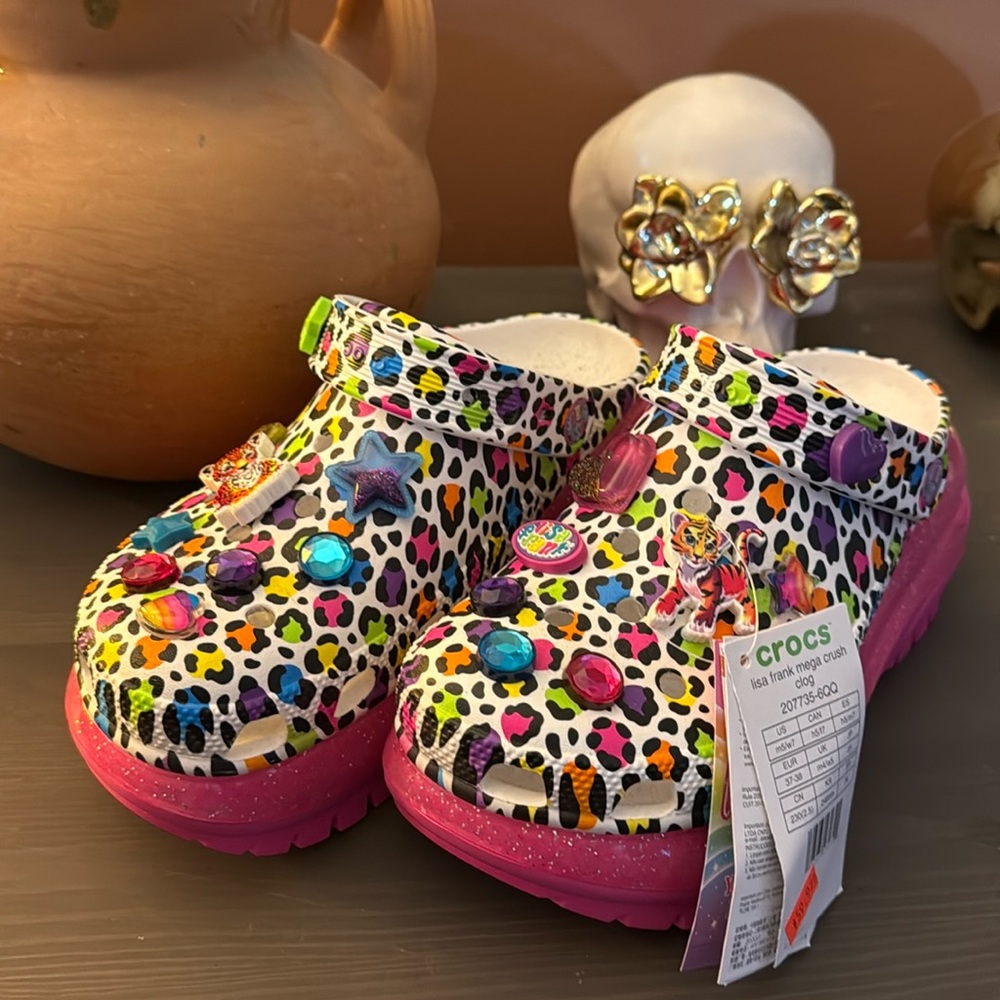 Lisa Frank Crocs